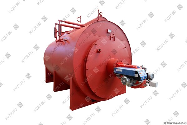 Котел паровой 1000 кг 170 °С на газе