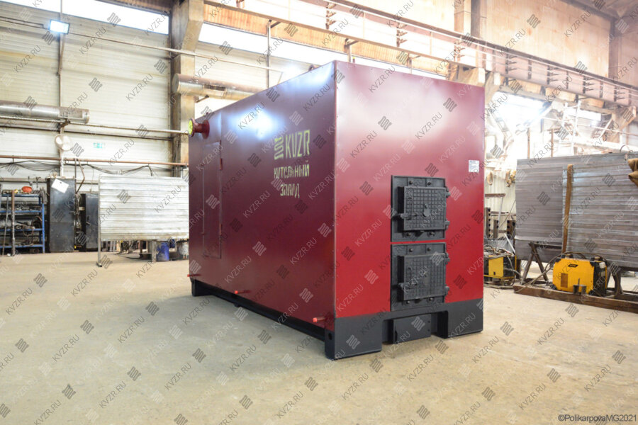 Водогрейный котел с ручной топкой