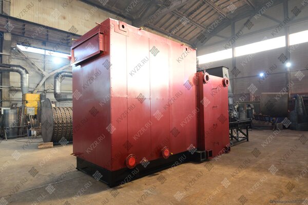 Котел на опилках 2.0 МВт твердотопливный