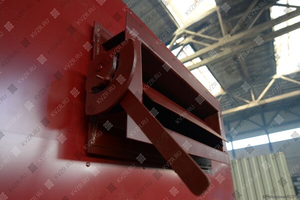 Шибер газохода котла 1860 кВт твердотопливного